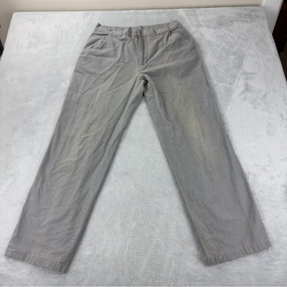 Patagonia Men's Size 33x29 Grey Straight Leg Pants w/Flaws